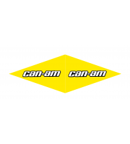 Sticker Offroad Can Am Triangle 30cmx20cm