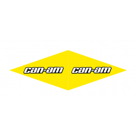 Lot 4 Stickers Can Am (long 1 m - largeur 12cm)  -idgrafix