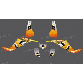 Kit dekor Pics Gelb - IDgrafix - Suzuki LTZ 400