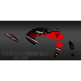 Kit de décoration Monster Edition (rojo) - IDgrafix - Yamaha MT-09 (después de 2017) -idgrafix