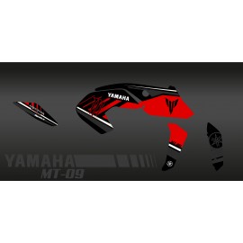 Kit décoration Monster Edition (red) - IDgrafix - Yamaha MT-09 (after 2017) - IDgrafix