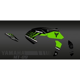 Kit décoration Monster Edition (Green) - IDgrafix - Yamaha MT-09 (after 2017) - IDgrafix