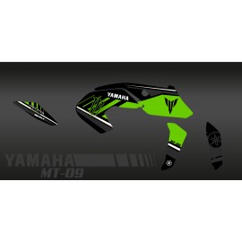 Kit décoration Monster Edition (Green) - IDgrafix - Yamaha MT-09 (after 2017) - IDgrafix