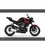 Kit décoration Monster Edition (Red)- IDgrafix - Yamaha MT-125