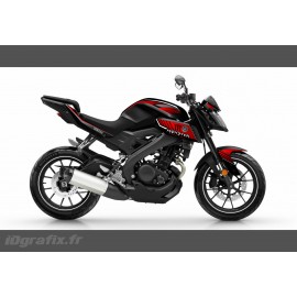 Kit décoration Monster Edition (Red)- IDgrafix - Yamaha MT-125 - IDgrafix