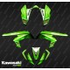 Kit décoration Racing Power Vert - IDgrafix - Kawasaki KFX 450R - Idgrafix