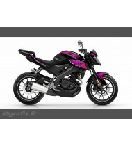 Kit décoration Monster Edition (Rose)- IDgrafix - Yamaha MT-125