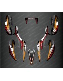 Kit déco Star Edition (Rouge/Orange) pour Polaris Scrambler 500 (avant 2012)