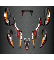 Kit déco Star Edition (Rouge/Orange) pour Polaris Scrambler 500 (avant 2012)