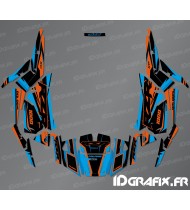 Kit de decoració Fàbrica Edició (Blau/Taronja)- IDgrafix - Polaris RZR 1000 S/XP -idgrafix