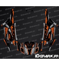 Kit decorazione Edizione di Fabbrica (Grigio/Arancione)- IDgrafix - Polaris RZR 1000 S/XP