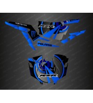 Kit de decoración de Óptica Edición (Azul)- IDgrafix - Polaris RZR 1000 Turbo / Turbo S