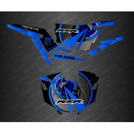 Kit decoration Optic Edition (Blue)- IDgrafix - Polaris RZR 1000 Turbo / Turbo S - IDgrafix