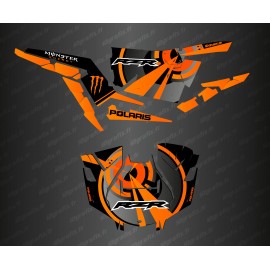 Kit decoration Optic Edition (Orange)- IDgrafix - Polaris RZR 1000 Turbo / Turbo S - IDgrafix