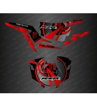 Kit decorazione Ottica Edizione (Rosso)- IDgrafix - Polaris RZR 1000 Turbo / Turbo S