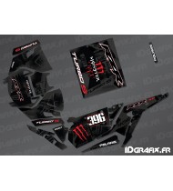 Kit andalusa Mostro Edizione di Fabbrica (Rosso)- IDgrafix - Polaris RZR 1000 Turbo / Turbo S