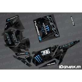 Kit décoration Monster Factory Edition (Blue)- IDgrafix - Polaris RZR 1000 Turbo / Turbo S - IDgrafix