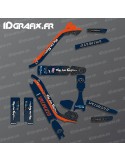 Kit deco Troy Lee Edició Completa (Blau/Taronja) - Especialitzada Kenevo