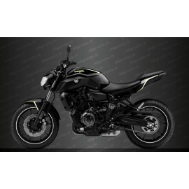 Kit decoration Line White - IDgrafix - Yamaha MT-07 (after 2018) - IDgrafix