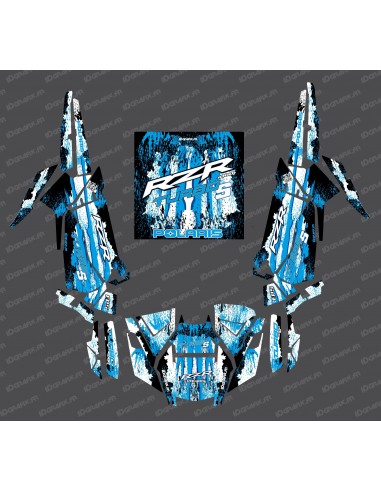 Kit de decoració Gota Edició (Blau)- IDgrafix - Polaris RZR 1000 Turbo / Turbo S -idgrafix