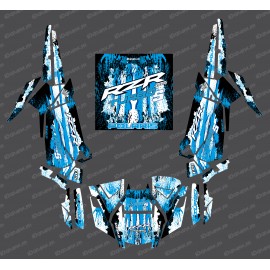 Kit decoration Drop Edition (Blue)- IDgrafix - Polaris RZR 1000 Turbo / Turbo S - IDgrafix