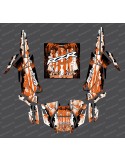 Kit decoration Drop Edition (Orange)- IDgrafix - Polaris RZR 1000 Turbo / Turbo S