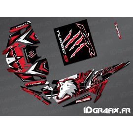 Kit de decoración de Wolf Edition (Rojo)- IDgrafix - Polaris RZR 1000 Turbo / Turbo S -idgrafix