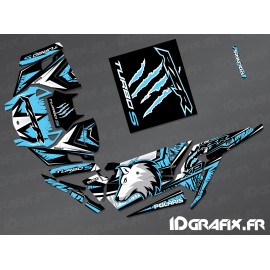 Kit decoration Wolf Edition (Blue)- IDgrafix - Polaris RZR 1000 Turbo / Turbo S - IDgrafix