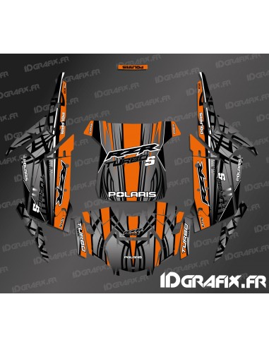 Kit de decoración de Titanio Edición (Naranja)- IDgrafix - Polaris RZR 1000 Turbo / Turbo S