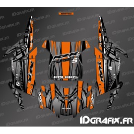 Kit decoration Titanium Edition (Orange)- IDgrafix - Polaris RZR 1000 Turbo / Turbo S - IDgrafix