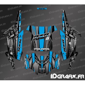 Kit decoration Titanium Edition (Blue)- IDgrafix - Polaris RZR 1000 Turbo / Turbo S - IDgrafix