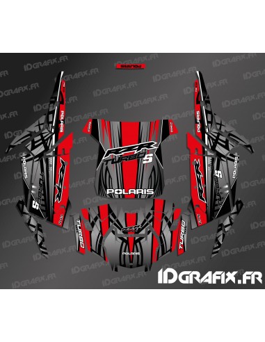 Kit de decoració de Titani Edició (Vermell)- IDgrafix - Polaris RZR 1000 Turbo / Turbo S -idgrafix