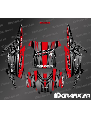 Kit de decoración de Titanio Edición (Rojo)- IDgrafix - Polaris RZR 1000 Turbo / Turbo S