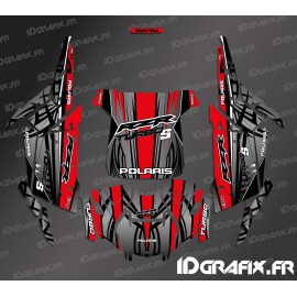 Kit de decoración de Titanio Edición (Rojo)- IDgrafix - Polaris RZR 1000 Turbo / Turbo S -idgrafix