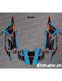 Kit decoration Factory Edition (Blue/Orange)- IDgrafix - Polaris RZR 1000 Turbo / Turbo S
