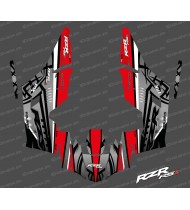 Kit décoration Titanium Edition (Rouge)- IDgrafix - Polaris RZR RS1