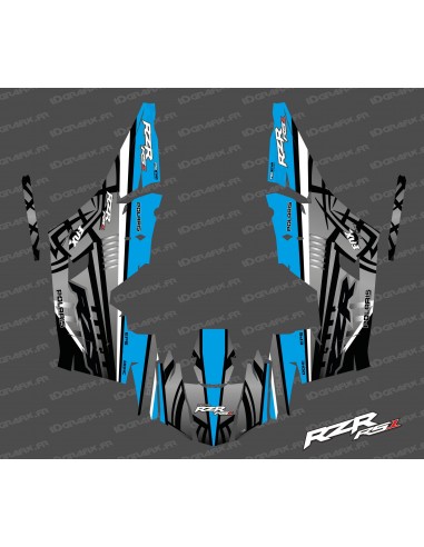 Kit de decoración de Titanio Edición (Azul)- IDgrafix - Polaris RZR RS1
