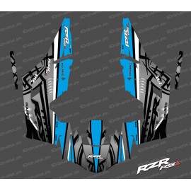 Kit de decoración de Titanio Edición (Azul)- IDgrafix - Polaris RZR RS1 -idgrafix