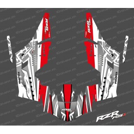 Kit decoration Titanium Edition (White/Red)- IDgrafix - Polaris RZR RS1 - IDgrafix