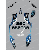 Kit decoration Space Blue - IDgrafix - Yamaha 250 Raptor