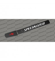 Sticker schutz-Rohr, Batterie - Carbon edition (Weiß/Rot) - Specialized Kenevo (nach 2020)