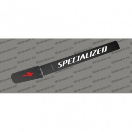 Sticker schutz-Rohr, Batterie - Carbon edition (Weiß/Rot) - Specialized Kenevo (nach 2020)-idgrafix