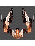 Kit dekor Titanium Edition (Weiß/Rot)- IDgrafix - Polaris RZR RS1