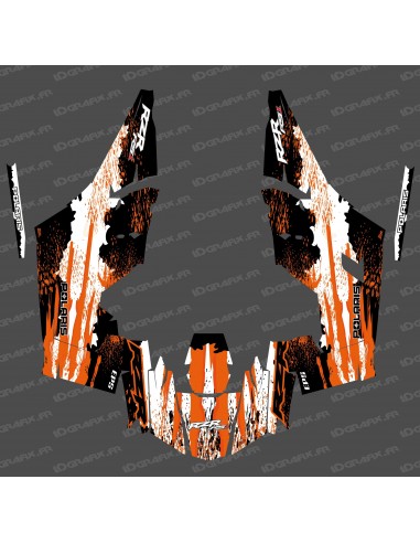 Kit de decoració de Titani Edició (Blanc/Vermell)- IDgrafix - Polaris RZR RS1 -idgrafix