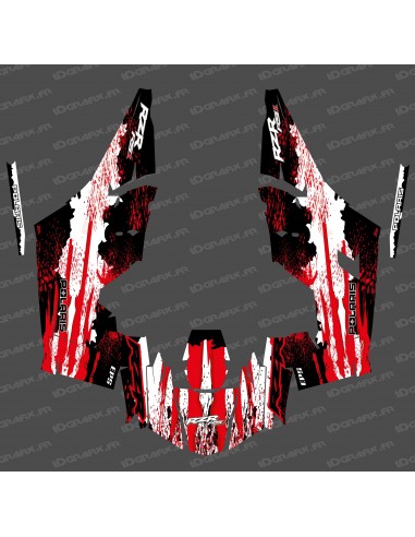 Kit de decoració de Titani Edició (Blanc/Vermell)- IDgrafix - Polaris RZR RS1 -idgrafix