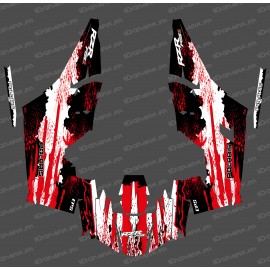Kit decoration Titanium Edition (White/Red)- IDgrafix - Polaris RZR RS1 - IDgrafix