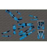 Kit deco Brush Edition Full (Blue) - Specialized Kenevo (after 2020)