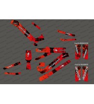Kit deco Brush Edition Full (Red) - Specialized Kenevo (after 2020)