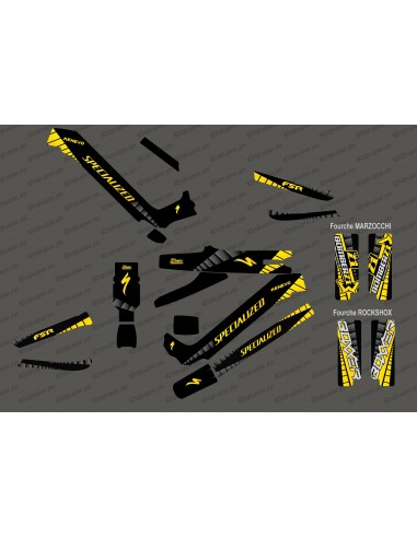 Kit deco GP Edizione Completa (Giallo) - Specializzata Kenevo (dopo il 2020)