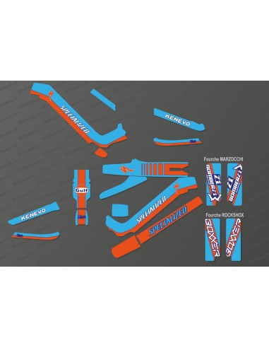 Kit deco Gulf Edition Full - Specialized Kenevo (after 2020)